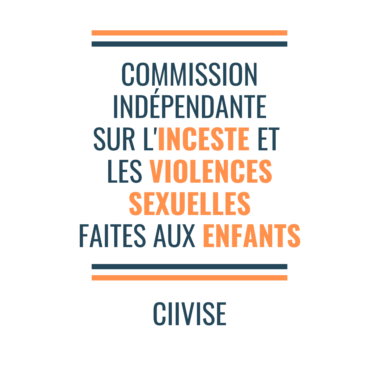 Logo de la CIIVISE - Commission indépendante sur l'inceste et les violences sexuelles faites aux enfants