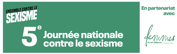Bandeau 5ème journée nationale contre le sexisme